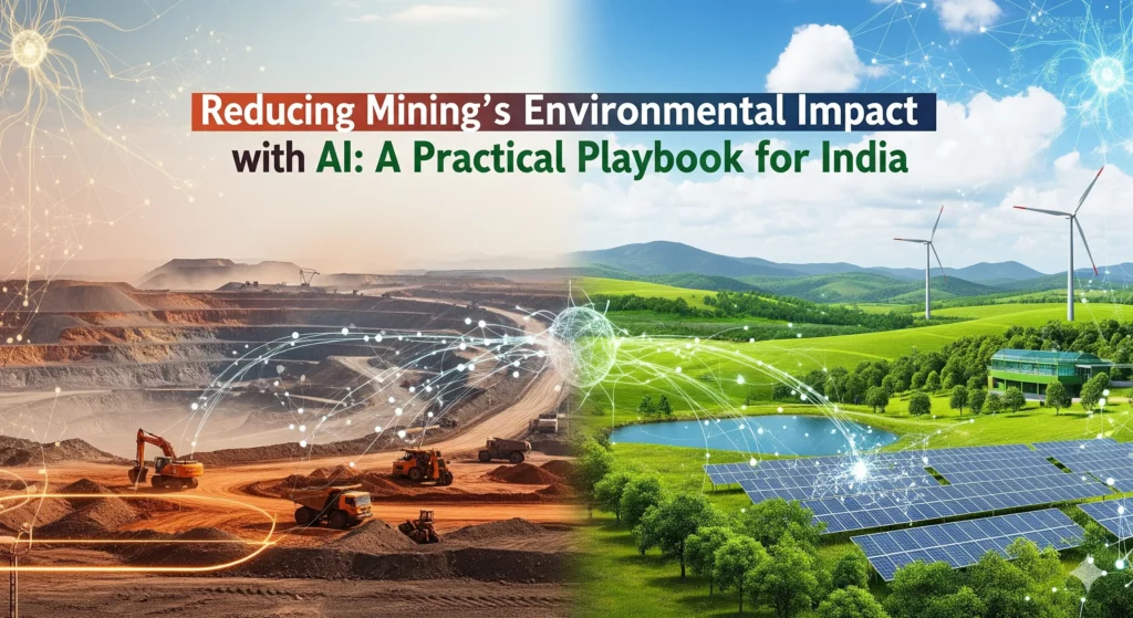 Reducing Mining’s Environmental Impact with AI: A Practical Playbook for India