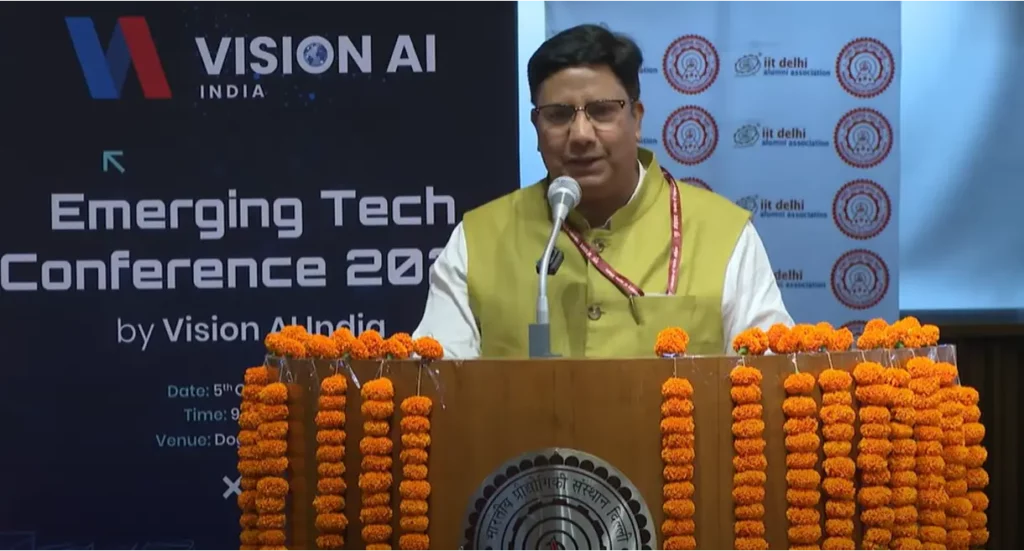 Inspiring Talk — Er. Prabhat Kumar on Emerging Technology & Strategic Adoption @ Vision AI India | Emerging Tech Conference 2025 at IIT Delhi